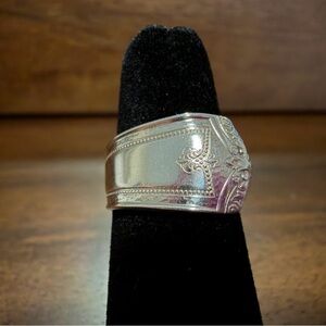 Handmade Spoon Ring Size 4